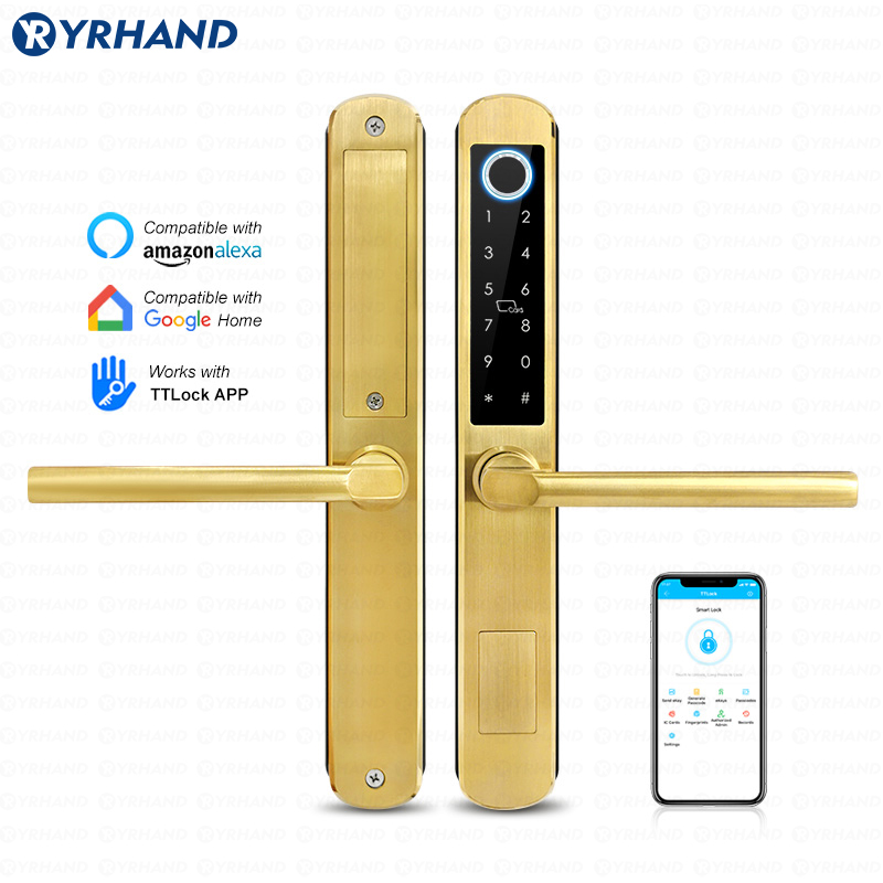 Letter Opener Brass - IP66 Gold Stainless Steel Sliding Glass