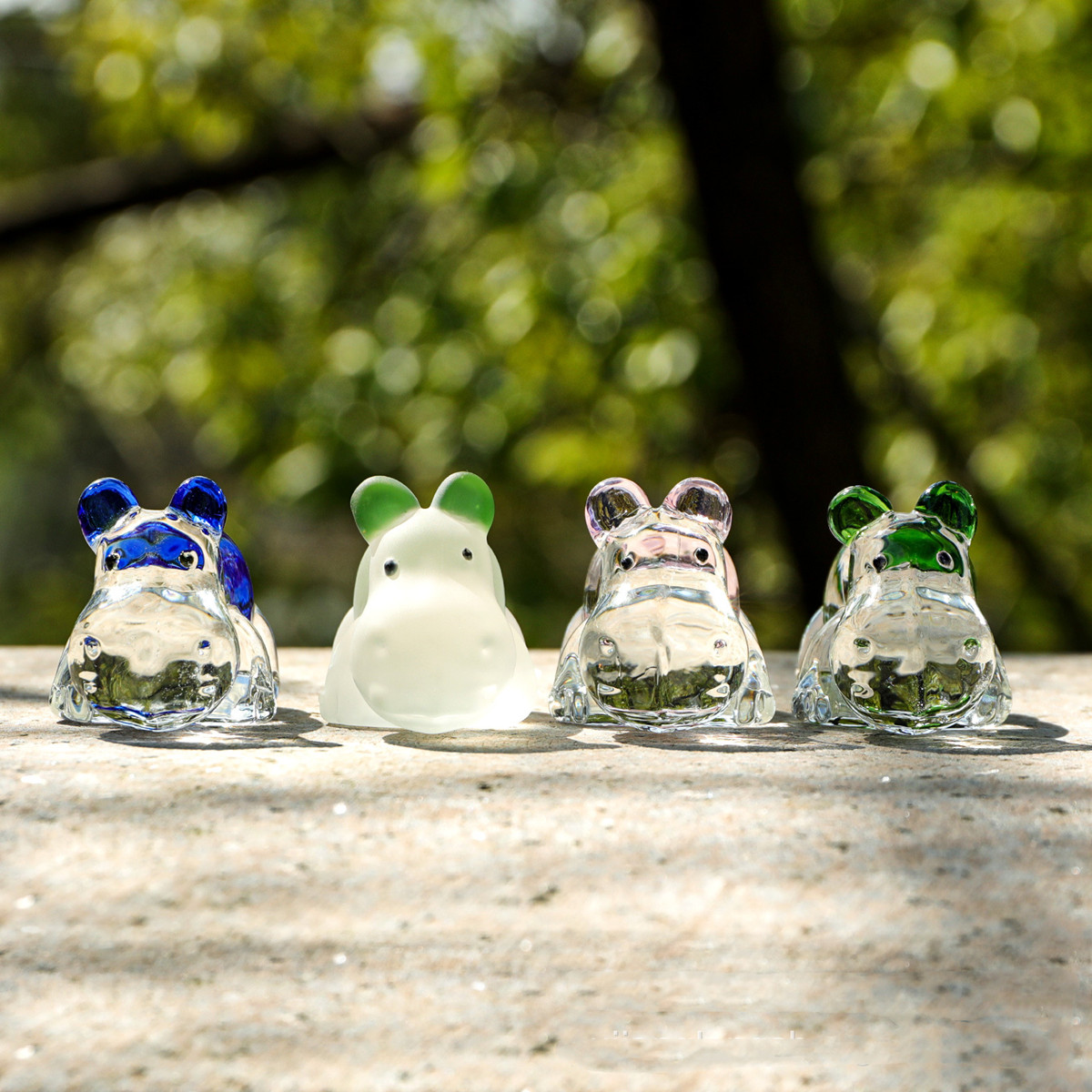 Paper Weight Crystal - Crystal Hippo Paperweight Feng Shui Glass