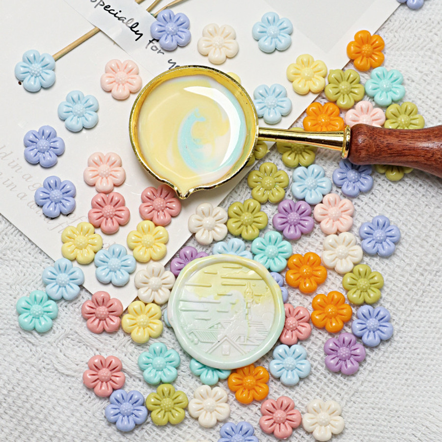 150Pcs/bag Flower-Shaped Seali - Wax Seal Stamp Set review and price