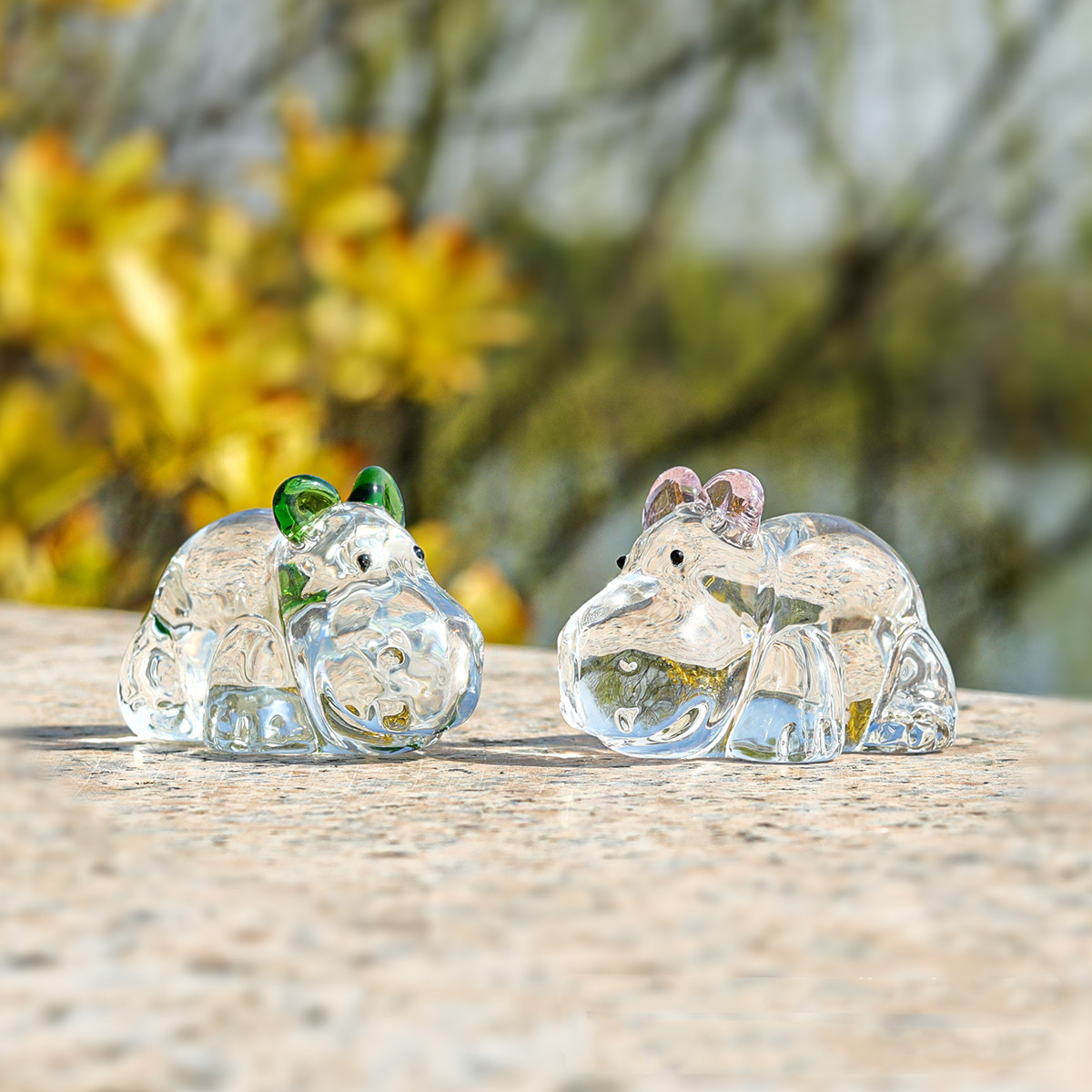 Crystal Hippo Paperweight Feng - Paper Weight Crystal review and price