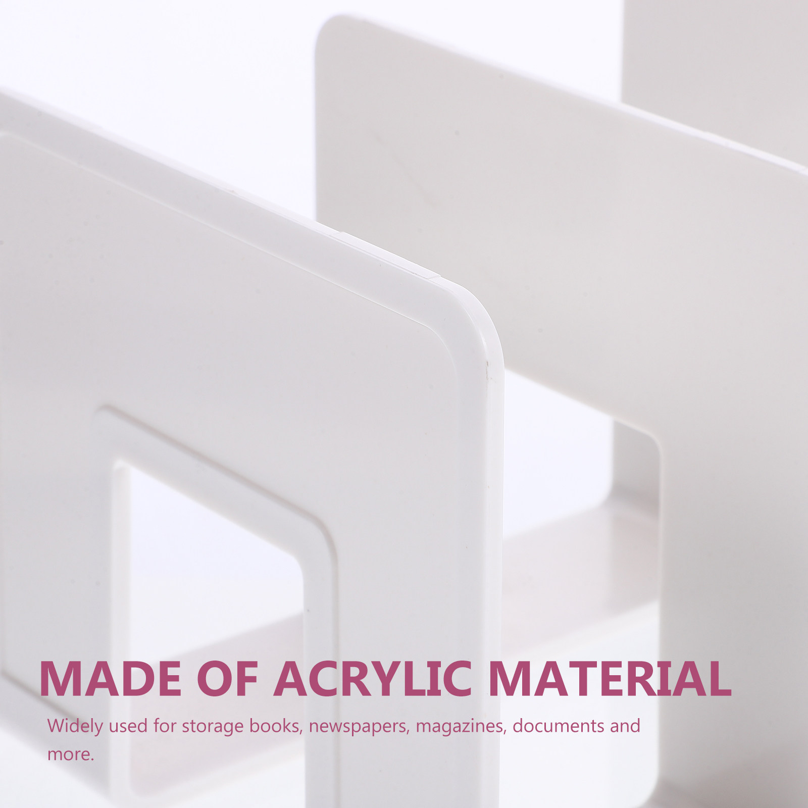 Clear Acrylic Desktop Storage  - Magazine Holder Rack review and price