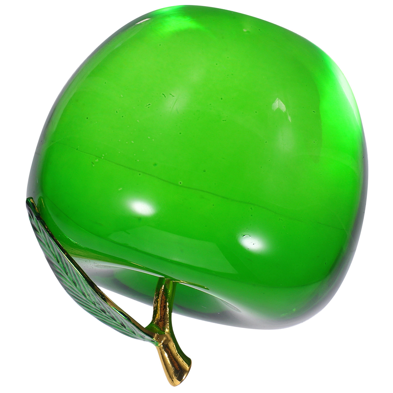 Apple Decoration Small Realist - Paper Weight Crystal review and price